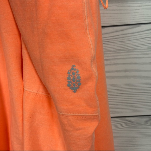 FP Free People Movement Hot Shot Onesie Pastel Peach Orange NWT - Picture 7 of 13